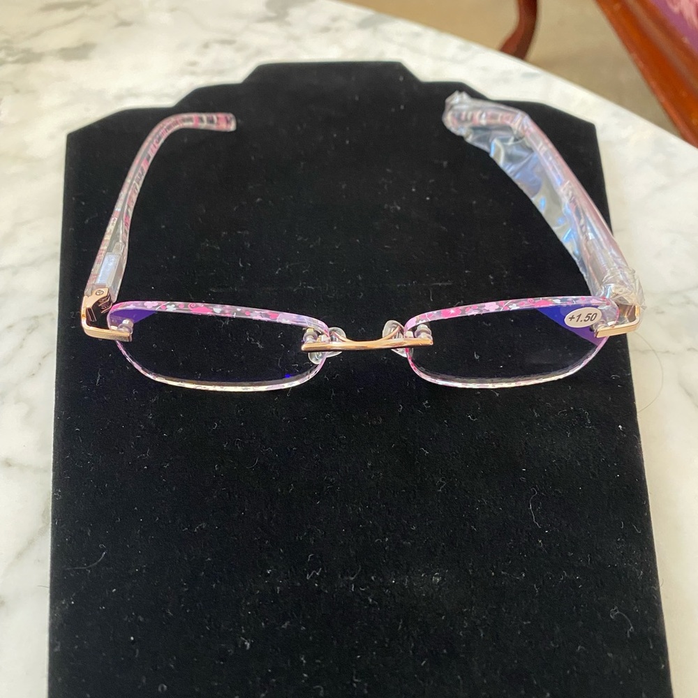 3 pack Rimless Reading Glasses